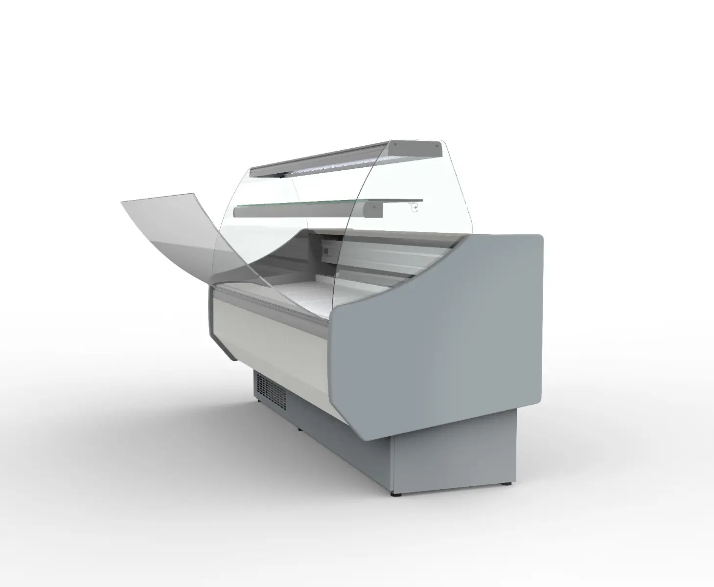 Coreco CVED-8-30-C Curved Glass Serveover, 2995mm - Image 3