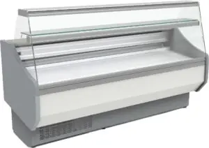 Coreco CVED-8-30-R Flat Glass Serveover, 2995mm