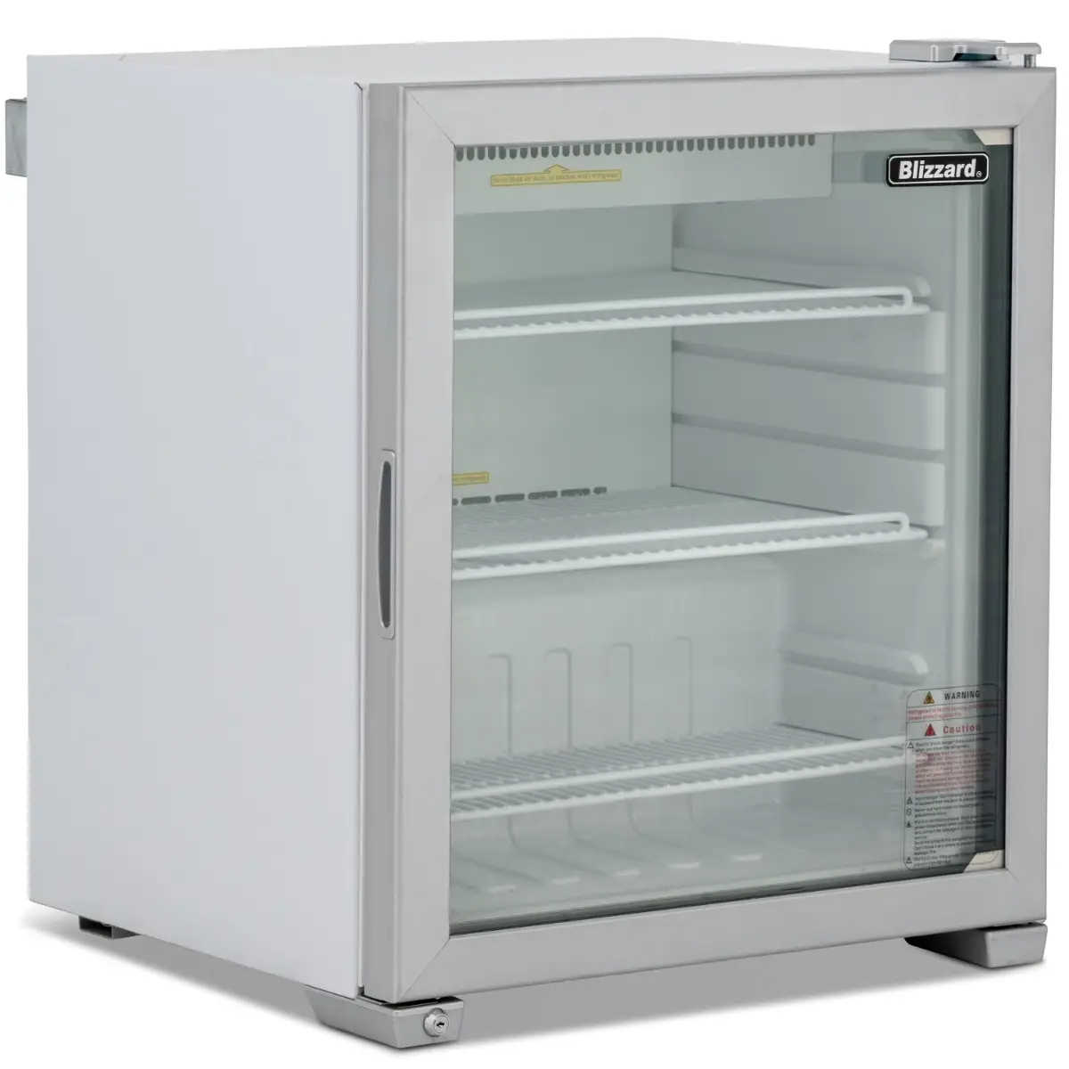 BLIZZARD Glass Door Counter Top Freezer