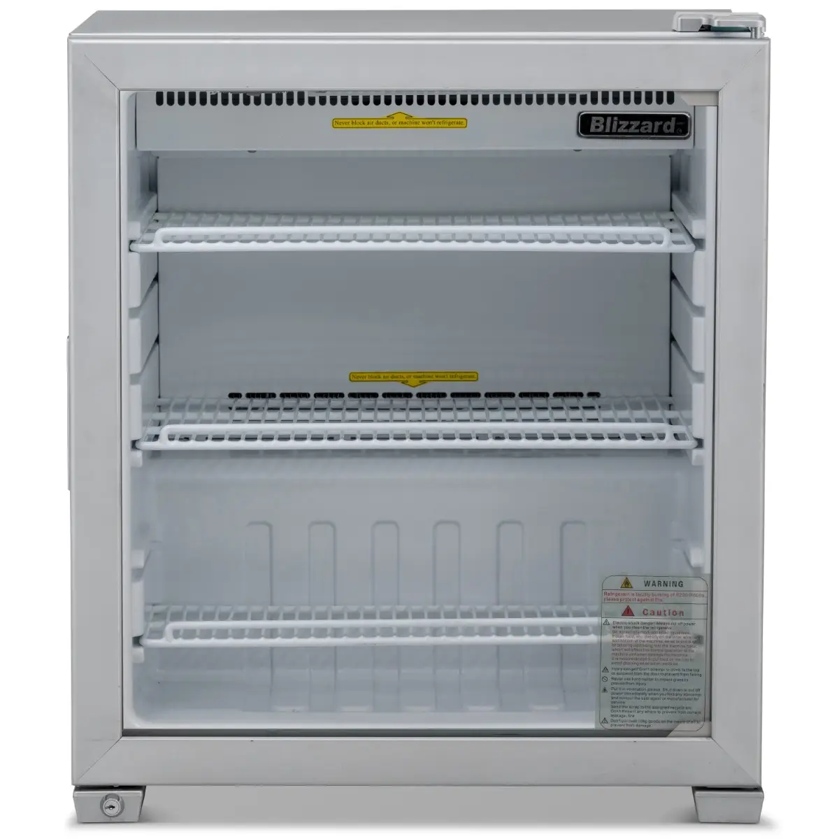 BLIZZARD Blizzard Glass Door Counter Top Refrigerator - Image 2