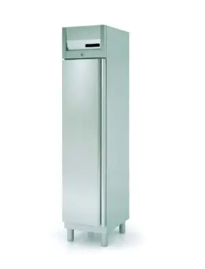 Coreco AGR-50-R2 Single Door Stainless Steel Upright Fridge, 303 Litres