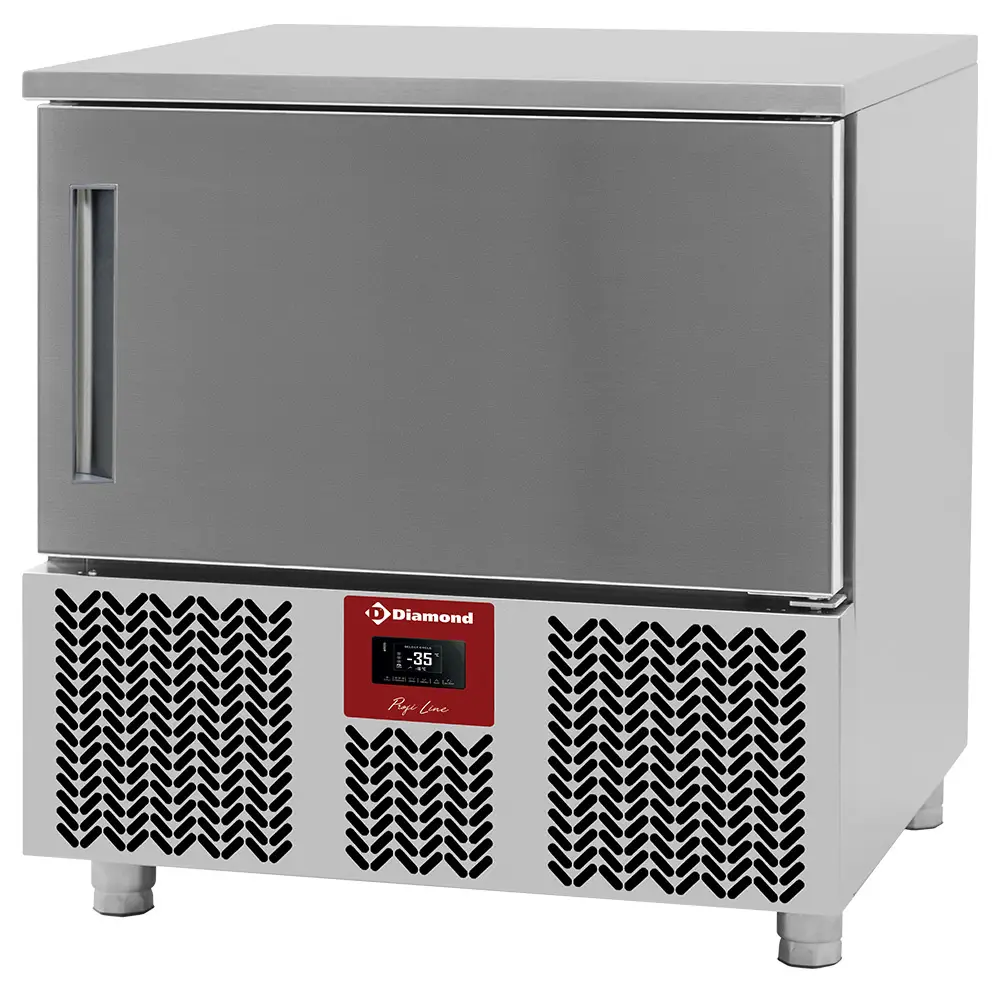 Diamond GTP-5/LD Stainless Steel Fast Blast freezer, 8kg