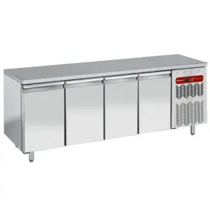 Diamond TG4N/H-R2 4 Door Stainless Steel Refrigerated Counter, 550 Litres