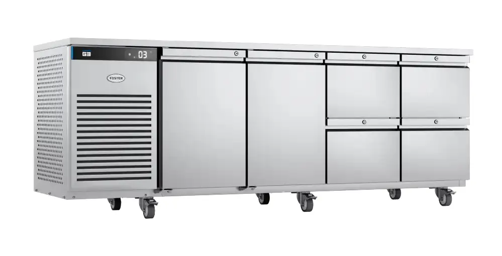 Foster EP1/4H/43-312 EcoPro G3 2 Door & 4 Drawer Refrigerated Counter, 585 Litres - Image 5