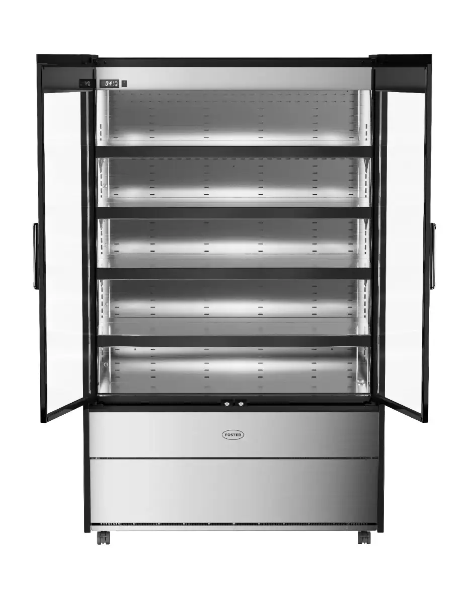 Foster EMD1200G/44-106 EcoShow Multideck with Double Glass Doors, 1195mm - Image 3