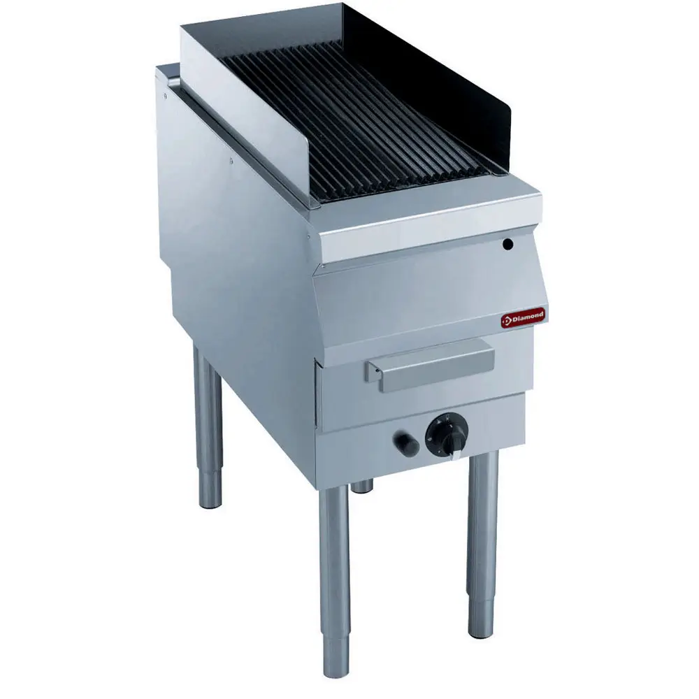 Diamond G22/GPLP4-N Gas grill, grill in cast iron, on pedestal