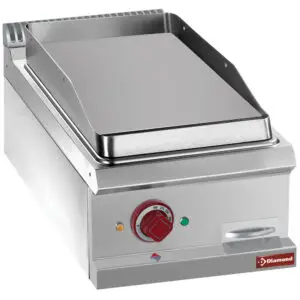 Diamond E7/PL4T Electric fry top smooth, module 1/2  -TOP-