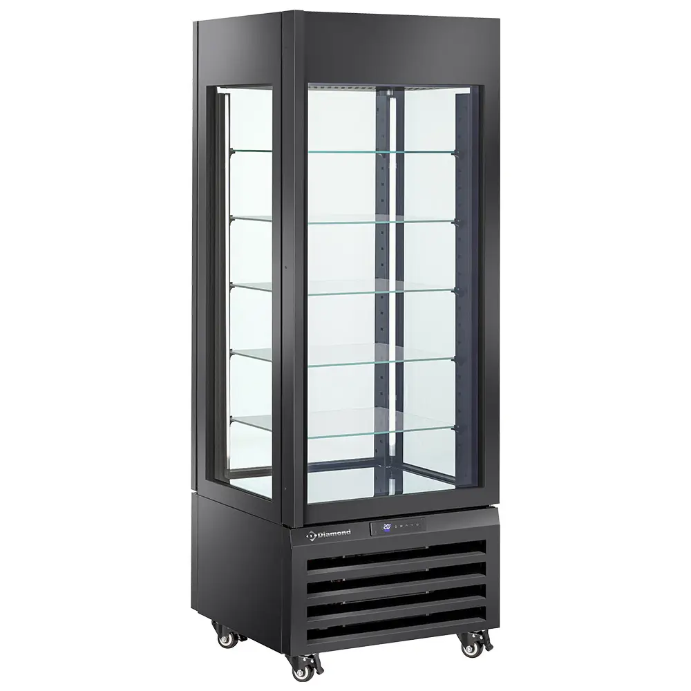 Diamond MAX-507-BB 5 Levels Glass Ice Cream & Pastry Showcase, 440 Litres