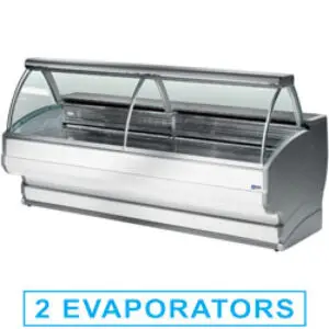 Diamond TO20/A1-SH/R Refrigerated Serveover Counter with Understorage, 2000mm