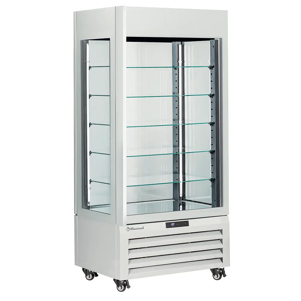 Diamond MAX-609-BW 5 Levels Glass Ice Cream & Pastry Showcase, 600 Litres