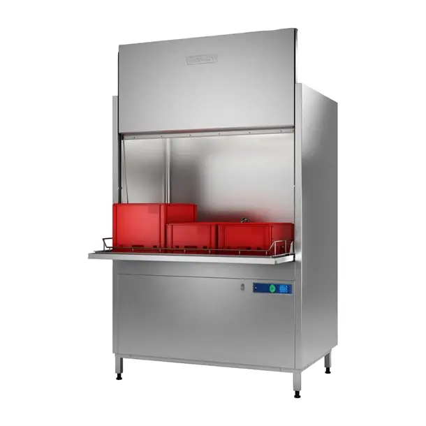 Hobart UXTRC-10A Utensil Washer with Drain Heat Recovery, Exhaust Heat Recovery, Base Rack, Tray Support & 1 Open Basket - Image 6