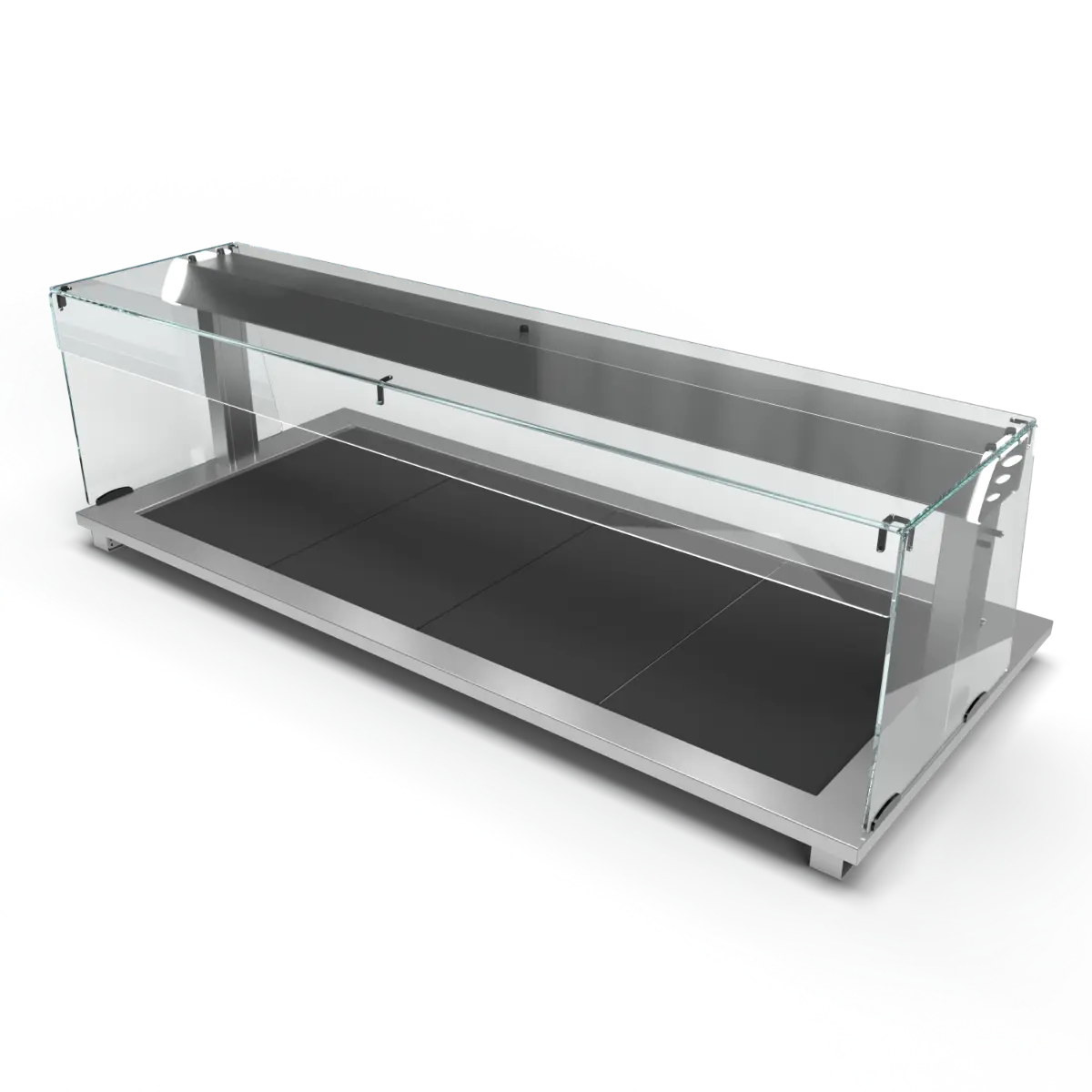 Moffat D4HTSL Drop-In Hot Top Model with Square Glass Open Front Gantry