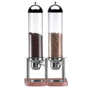 Diamond DA/DC25L-LIQ Cereal Dispenser, 2X 5 Liters, With Portion System
