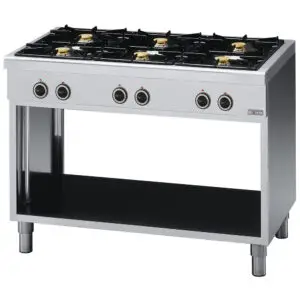 Diverso WR-6B11-66 6 Burner Gas Cooker