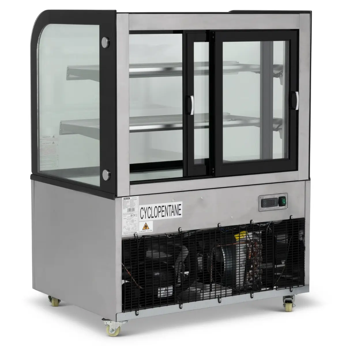 BLIZZARD 91cm Curved Glass Low Height Merchandiser - Image 4