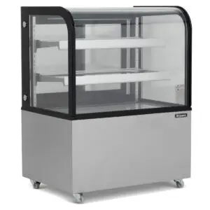 BLIZZARD 91cm Curved Glass Low Height Merchandiser