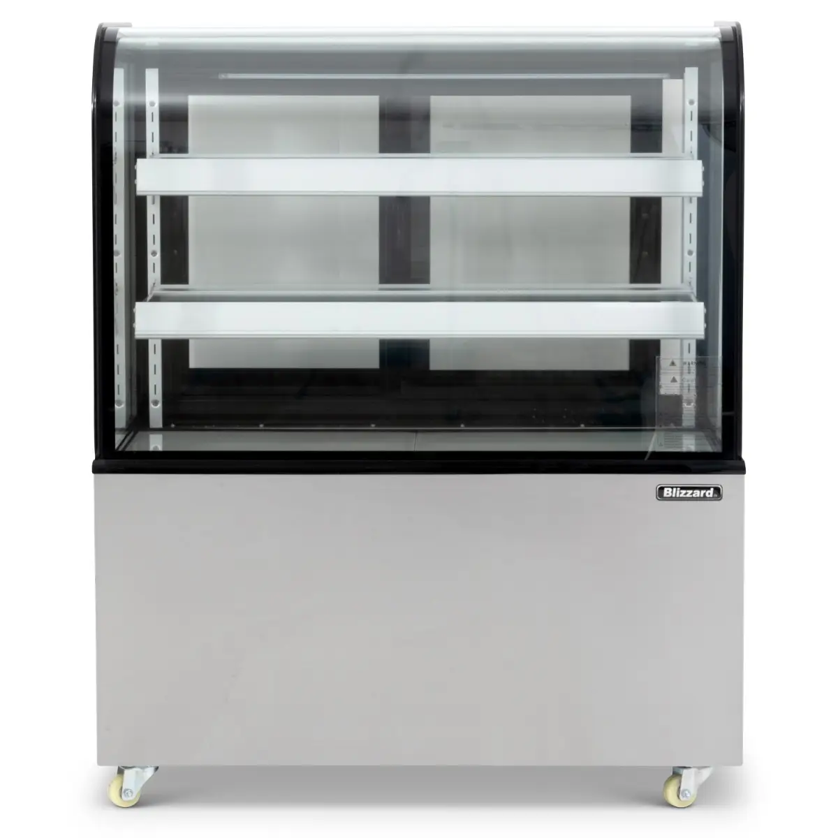 BLIZZARD 1.2m Curved Glass Low Height Merchandiser - Image 2