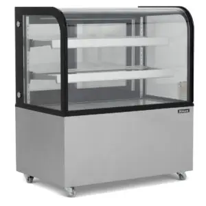 BLIZZARD 1.2m Curved Glass Low Height Merchandiser