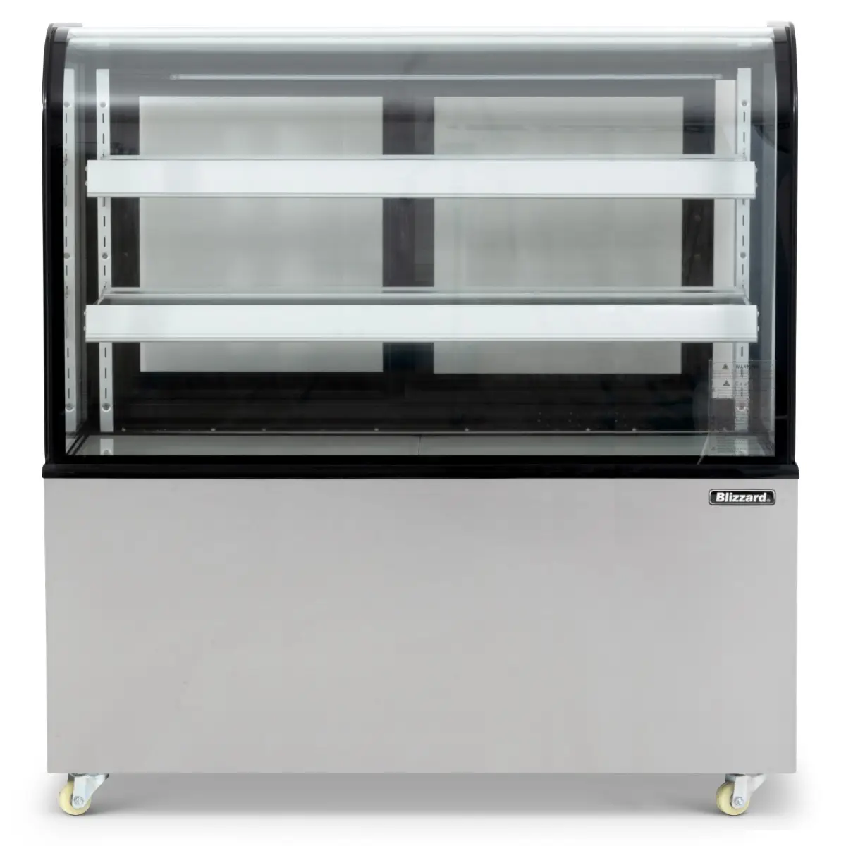 BLIZZARD 1.5m Curved Glass Low Height Merchandiser - Image 2