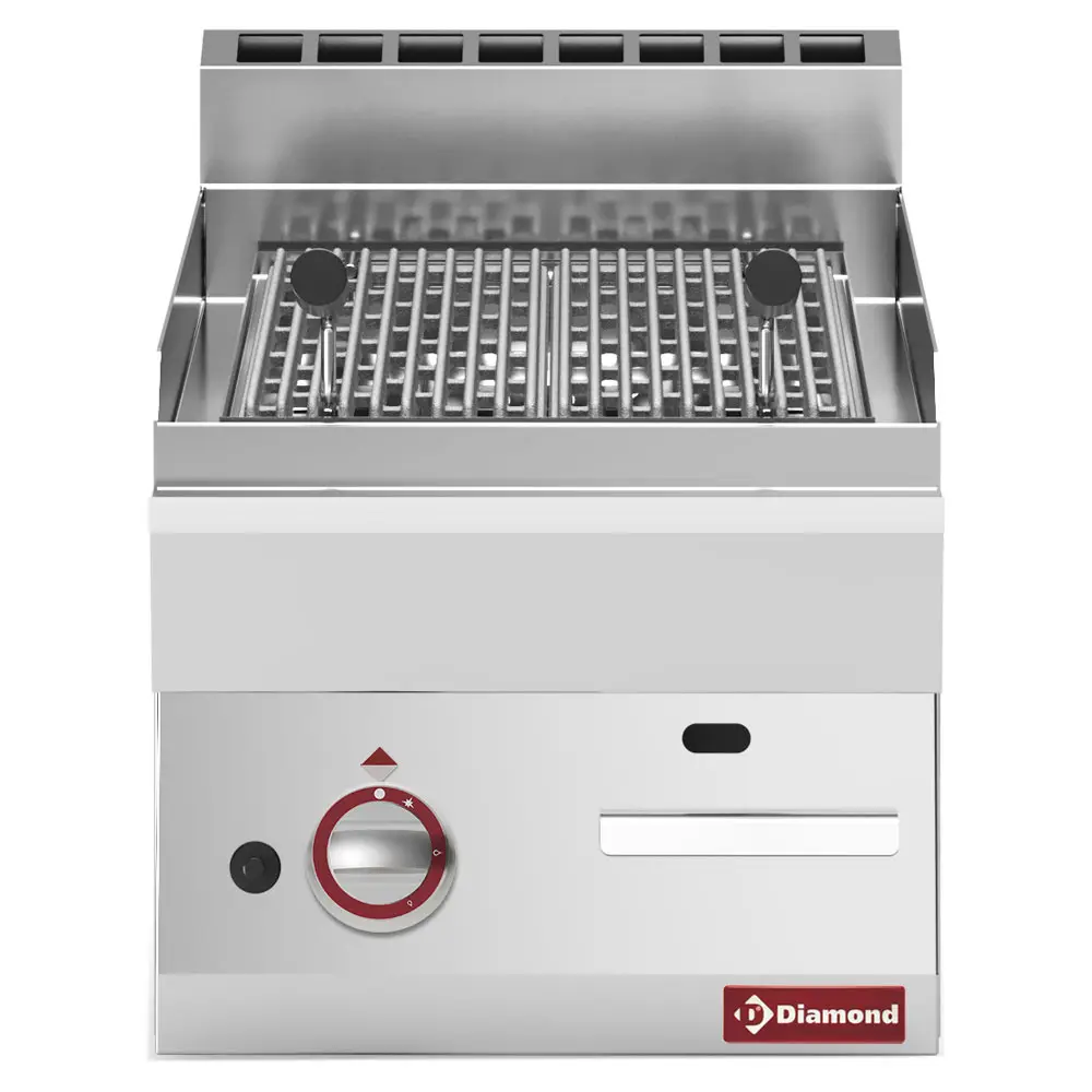 Diamond G65/GPL4T-N Lava Stone Gas Grill with Cast Iron Cooking Grid