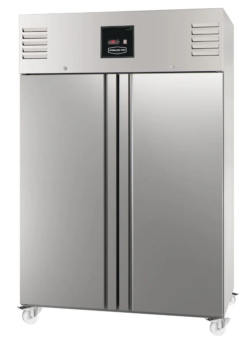Sterling Pro Green SNI142 Double Door Gastronorm Freezer Cabinet, 1400 Litres