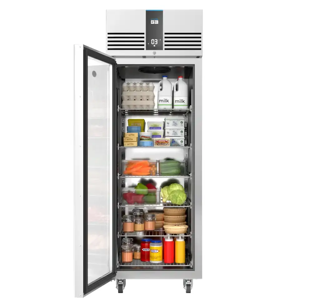 Foster EP700G/41-438 EcoPro G3 Single Glass Door Refrigerated Upright Cabinet, 600 Litres - Image 2