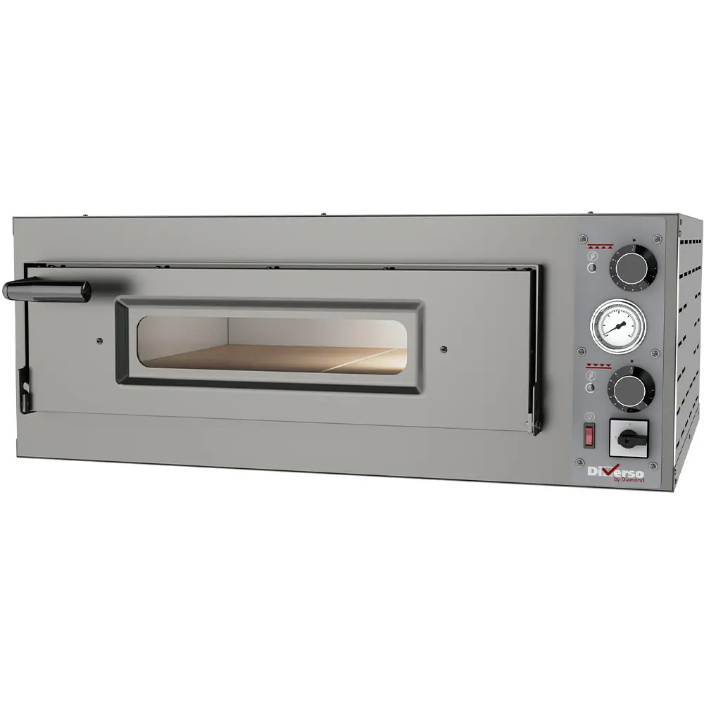 Diamond WR-FS04-MT 1 Deck Electric Pizza Oven, 4 Pizzas (⌀ 330mm)