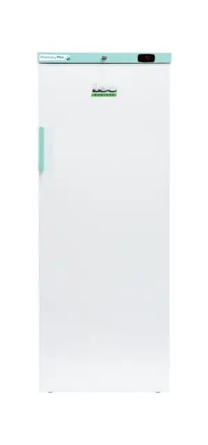 LEC Medical PPSR310BT Solid Single Door Pharmacy Plus Bluetooth Enabled Upright Refrigerator, 310 Litres