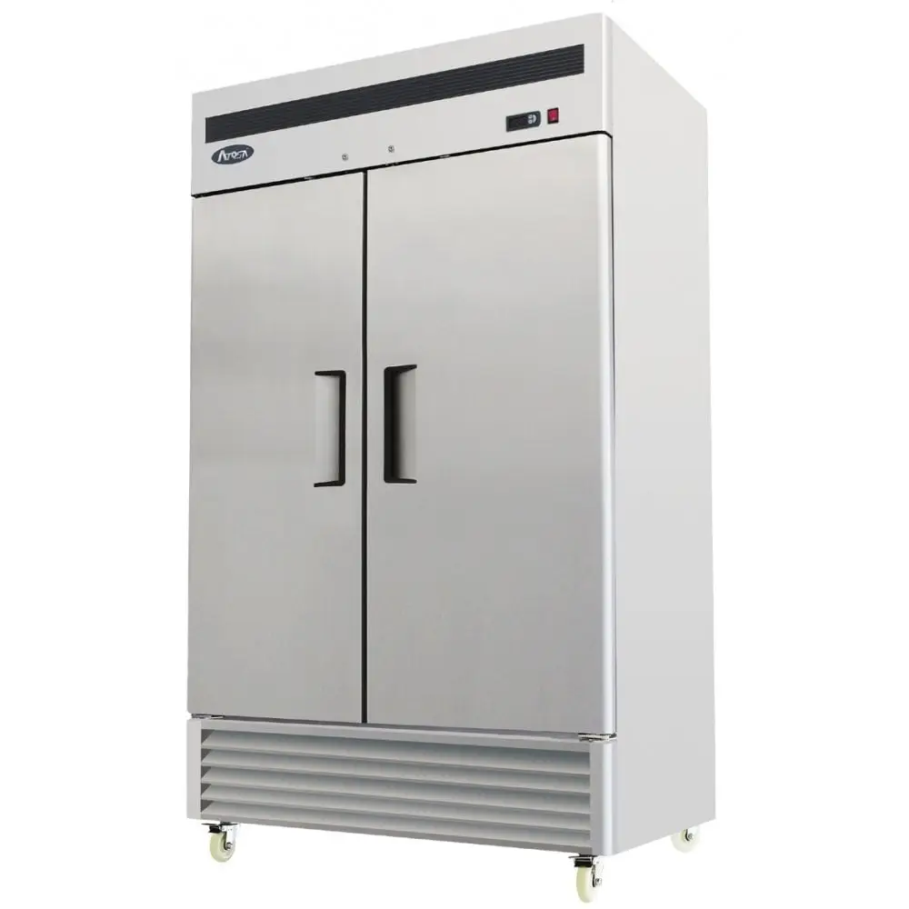 Atosa MBF8187GR Double Door Bottom Mounted Gastronorm Upright Fridge, 1300 Litres