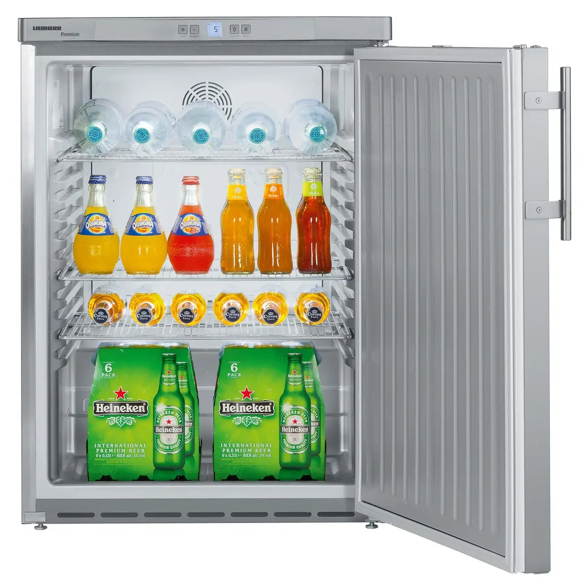 Liebherr FKUv 1660 Single Door Undercounter Stainless Steel Fridge, 141 Litres - Image 6