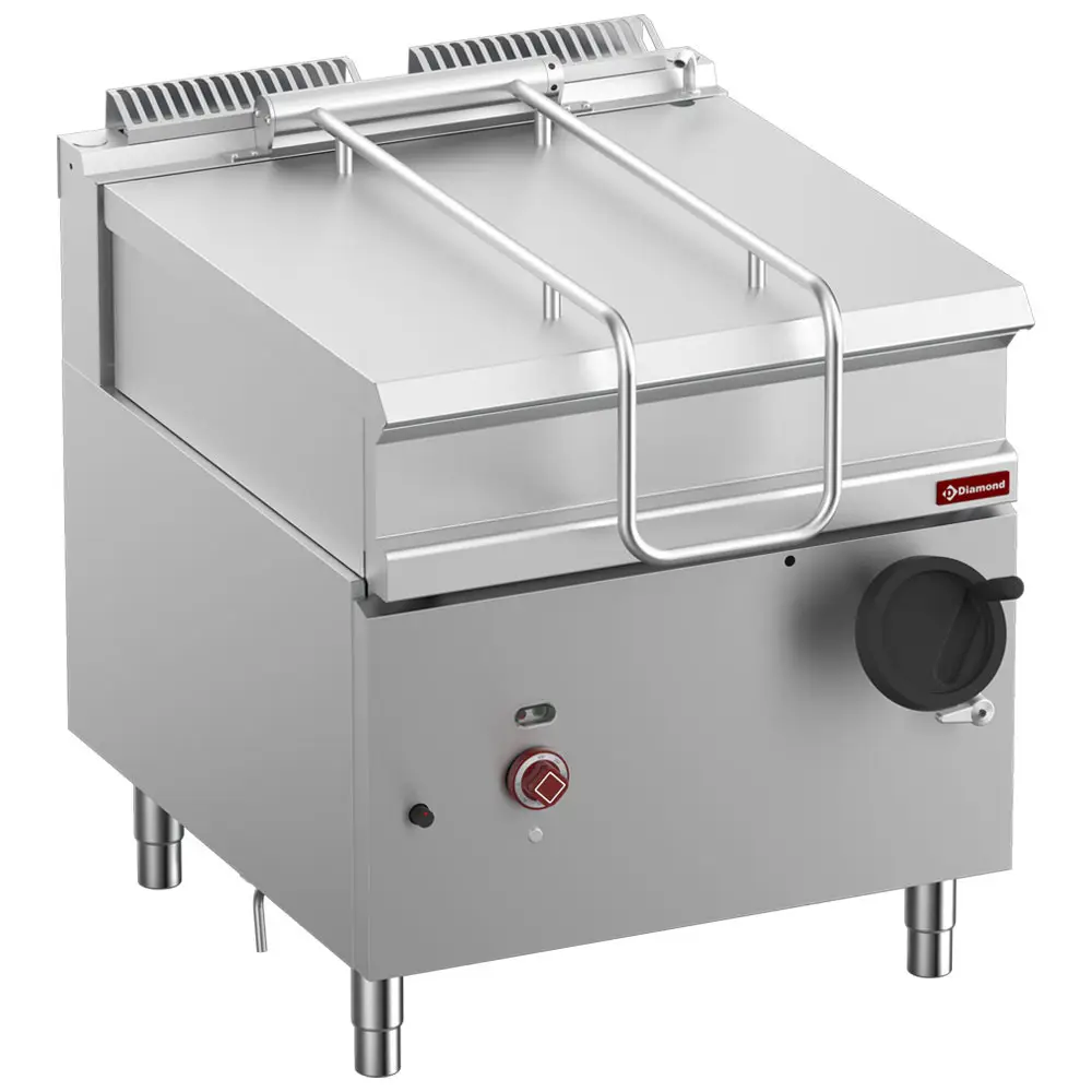 Diamond G9/BRI8-N Freestanding Tilting Gas Bratt Pan on Cupboard, 0.02kW