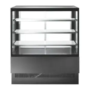 Sterling Pro EVOK180-BLACK-R290A Black Patisserie Counter, 1800mm