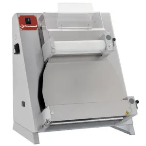 Diamond L42/XR Pizza roller 420 mm, 2 rollers Linear, in stainless steel