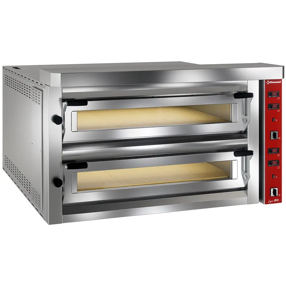 Diamond LFD-18L Electric pizza oven extra large, 2x 9 pizzas