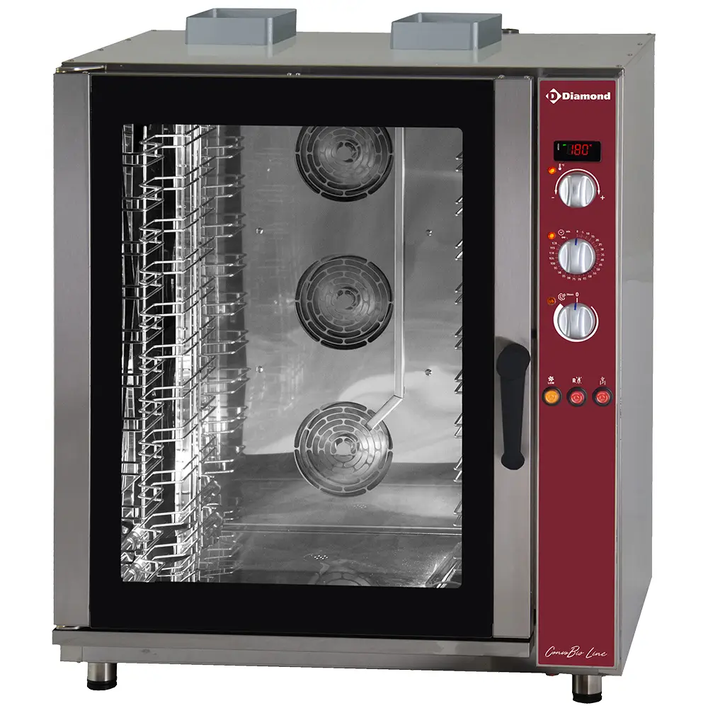 Diamond PFG-111/S Gas Convection Oven with Automatic Humidifier