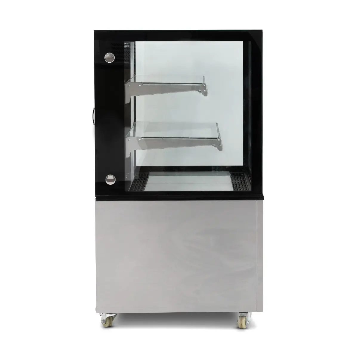 BLIZZARD 1.2m Double Tier Refrigerated Flat Glass Display Unit - Image 3