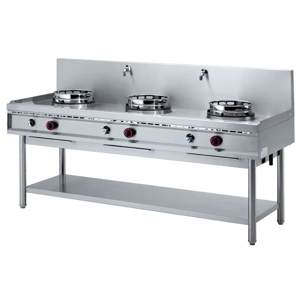 Diamond WGL3-20 Gas Wok Stove, 3 Fires (13 Kw)