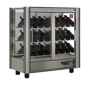 Diamond PVV-2-R6 Modulable Refrigerated Wine Cooler, 42 Wine Bottles