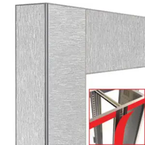 Diamond DE21-U-AS Deco Junction 2X216Lt. Satin Steel- Magnetic