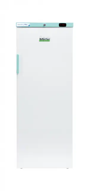 LEC Medical LSFSR310BT-UK-ATEX Solid Single Door Laboratory Plus Bluetooth Enabled Upright Refrigerator, 310 Litres
