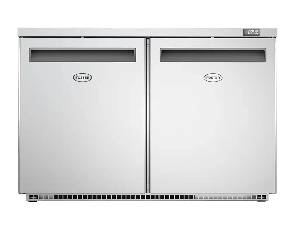Foster HR360/13-117 Double Door Undercounter Cabinet Refrigerator, 360 Litres
