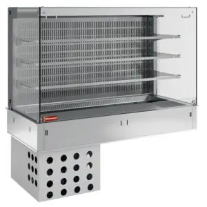 Diamond DPA/CTVA315-S Patisserie Display Counter on Wall with Sink without Hermetic Unit, 1455mm