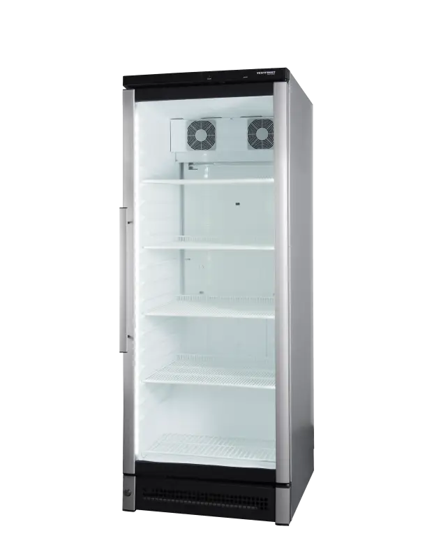 Vestfrost M 150 Glass Single Door Upright Fridge, 306 Litres