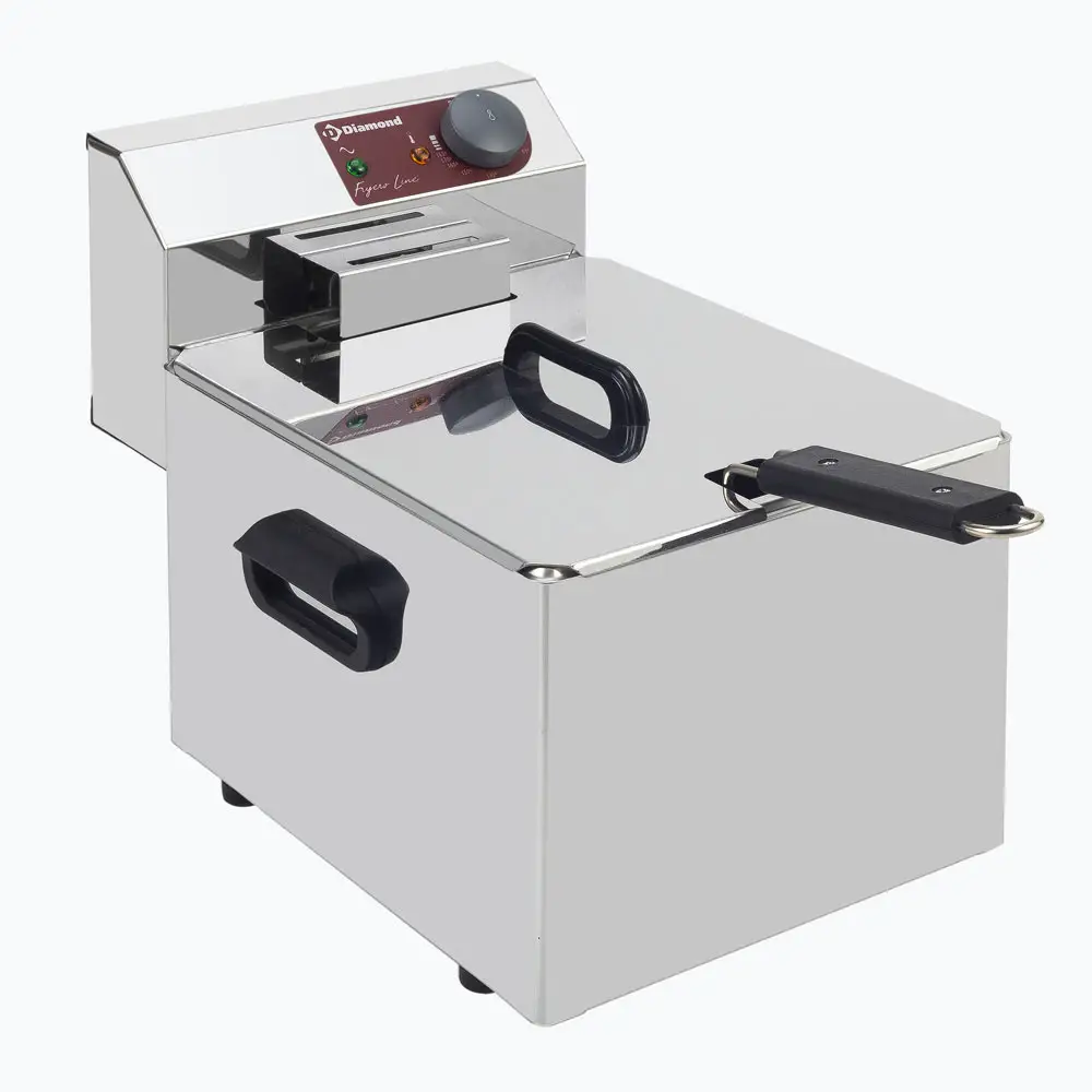 Diamond EF71-N Single Basket Countertop Electric Fryer, 3.2kW