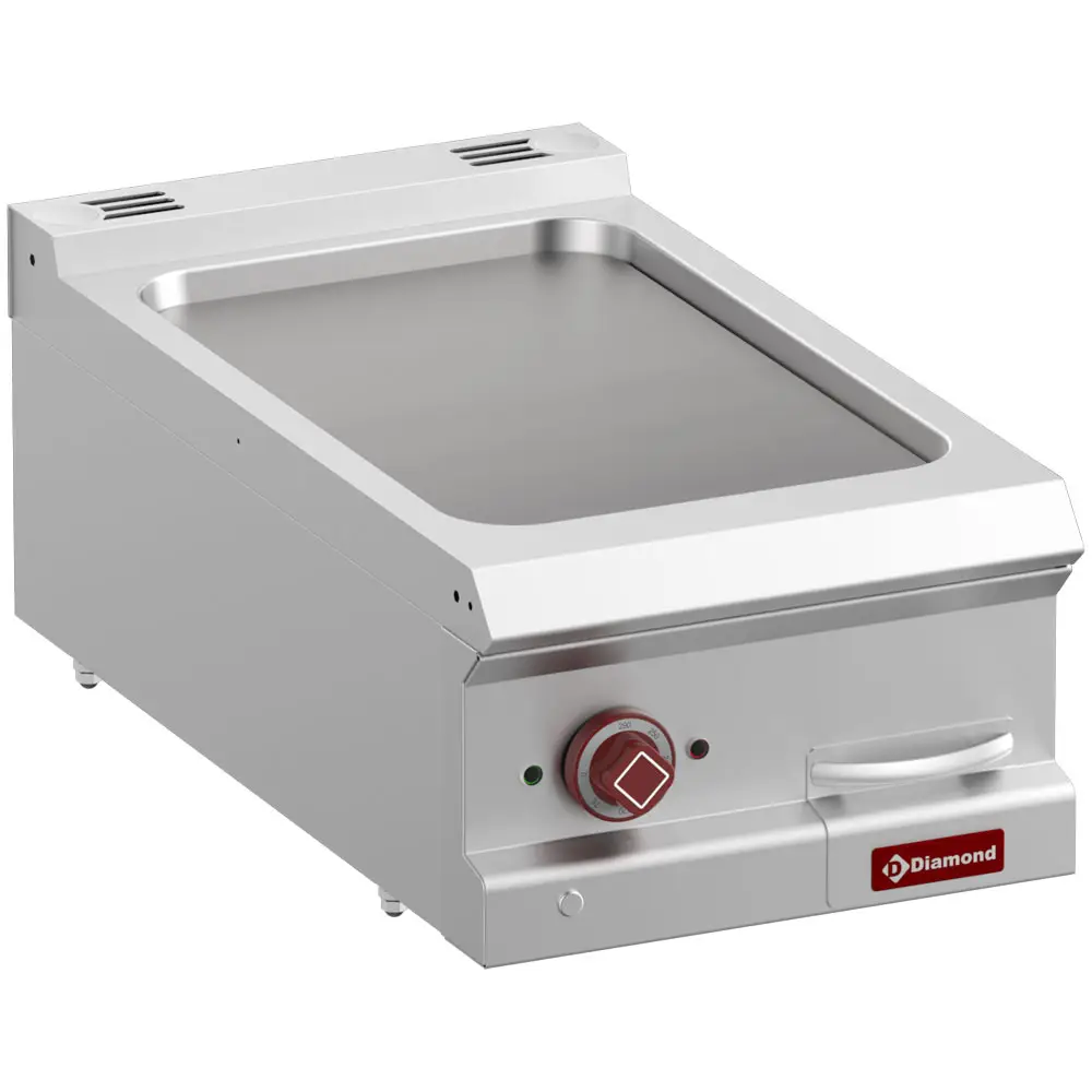 Diamond E7/PL4T-N Electric Smooth Fry Top Grill, 5kW