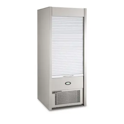 Foster FMSLIM700RF/18-147 Slimline Multideck with Rollershutter with Undershelf Lighting, 700mm