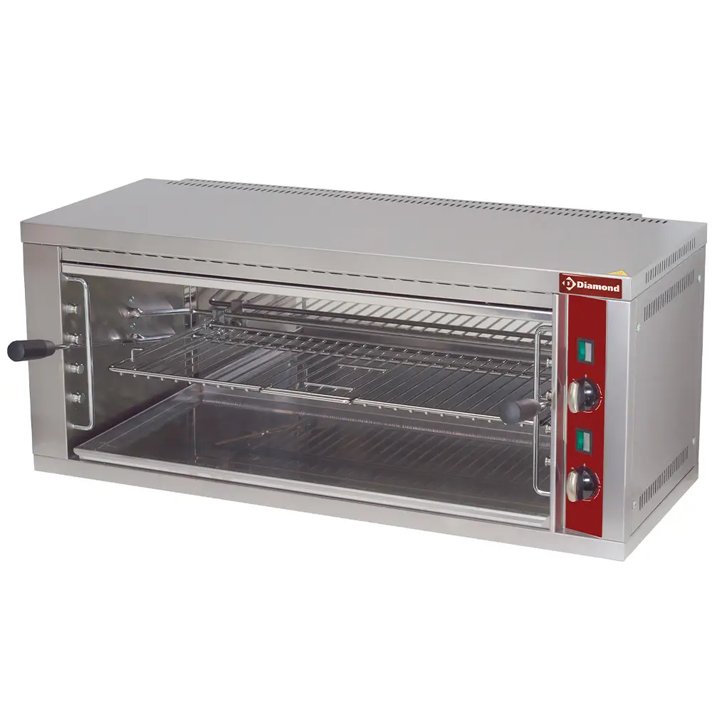 Diamond ST70A/D-N Electric Salamander Grill with Adjustable Grid, 4.4kW