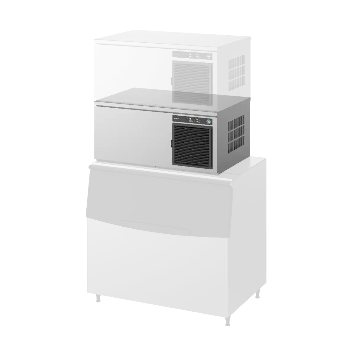 Hoshizaki IM-240XWNE-HC Modular & Stackable Cube Ice Maker, 209kg/24hrs Output
