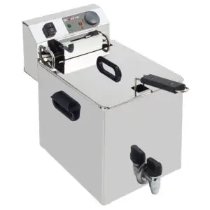 Diverso WR-EF10-S1 Electric table top fryer 10 liters + tap