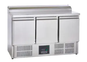 Sterling Pro Cobus SPU300PZ 3 Door Preparation Counter 8 x GN1/6, 392 Litres